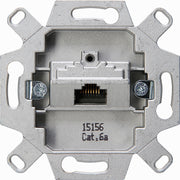 Kopp RJ45 data wandcontactdoos 1-voudig inbouw CAT6A 114401007