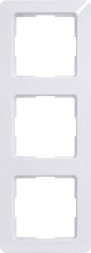 Kopp afdekraam 3-voudig HK02 Milano arctic wit 305813008