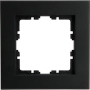 Kopp HK07 Pure - Afdekraam 1-voudig mat-zwart 406850007