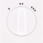 Kopp 3-standen afdek knop HK05 arctic wit 375513187